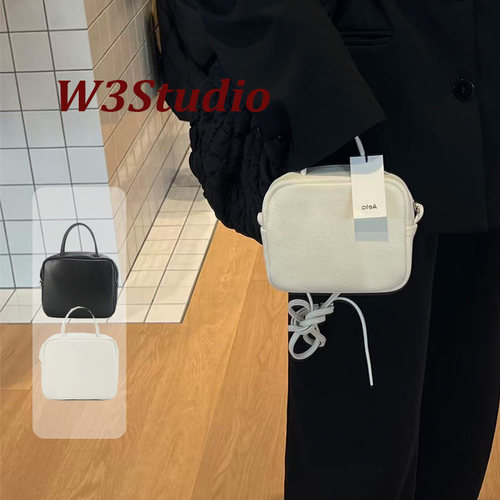 333Studio宅女同款日本小众Aeta小方包真皮斜挎豆腐包头层牛皮