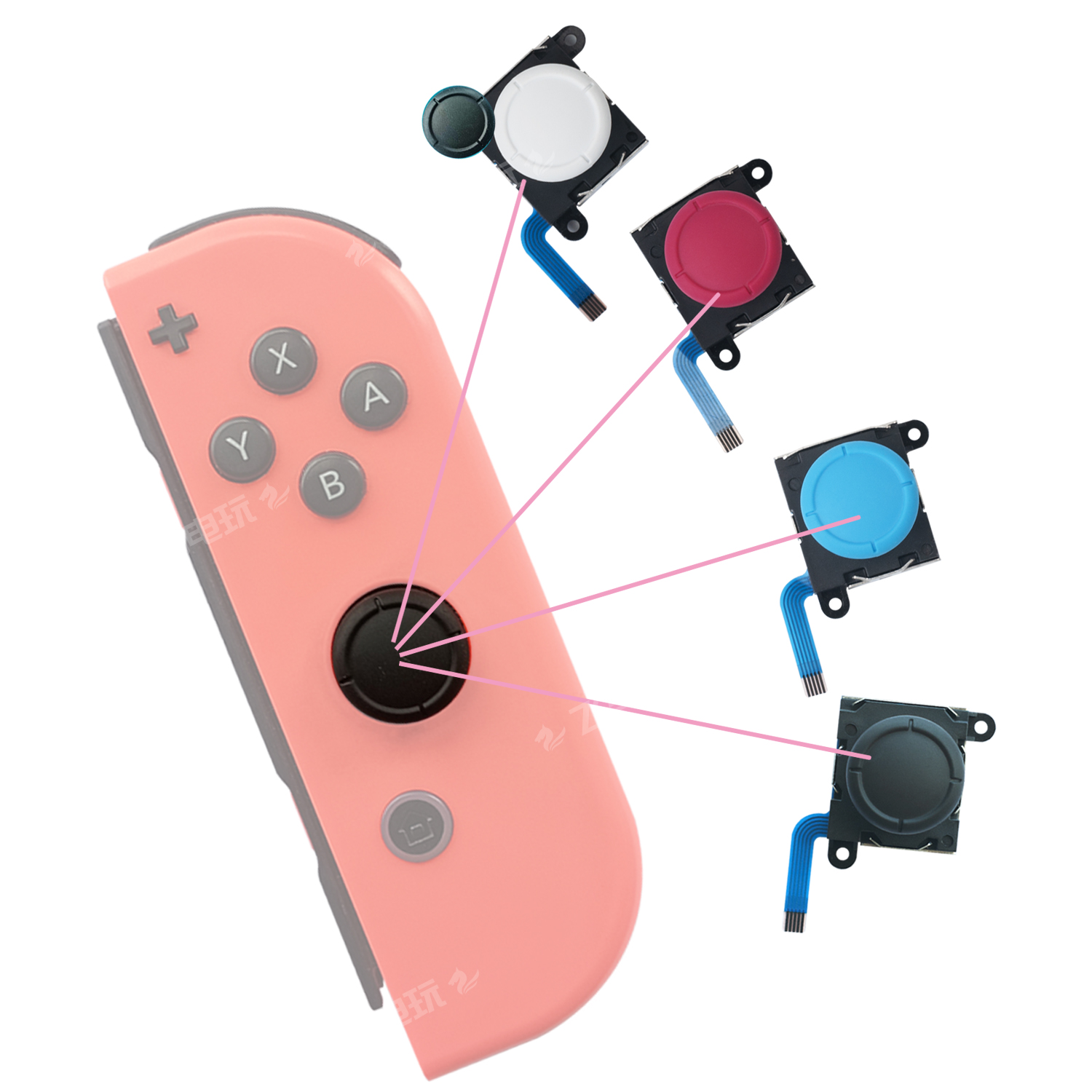 switch摇杆防止漂移原装更换服务