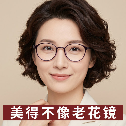 蔡司老花镜高档时尚显年轻