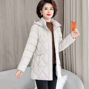 2026新款爆款冬季中长款羽绒棉服女款冬天女士棉衣棉袄棉外套女装