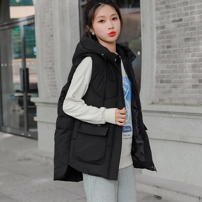 秋冬棉马甲女款外穿洋气时髦短款