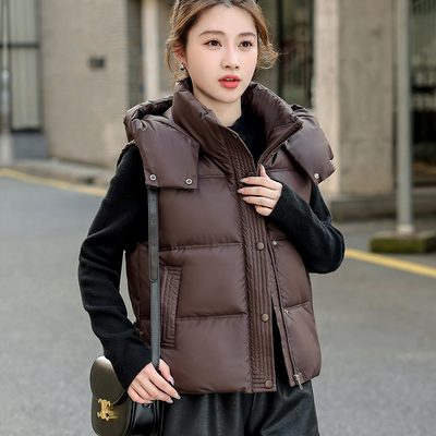 秋冬棉马甲女款外穿洋气时髦短款