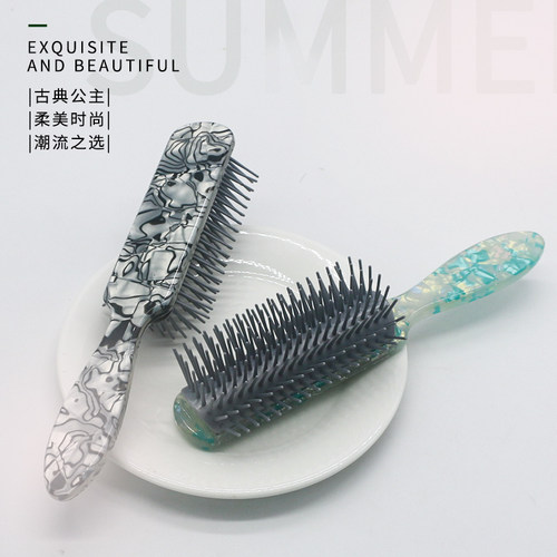 MEESHINE软齿梳环保20CM醋酸软齿