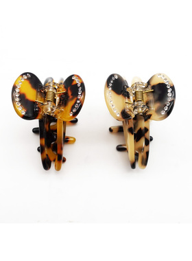 热卖日韩同款搂空满钻抓夹醋酸高端发抓发夹网红发卡发饰