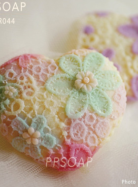 PPSOAP设计手工皂模具 造型模蜡烛香薰扩香石石膏模 烘焙  HR044