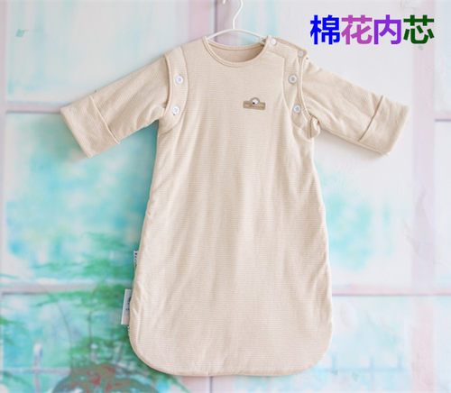 四季彩棉婴儿睡袋加厚保暖透气