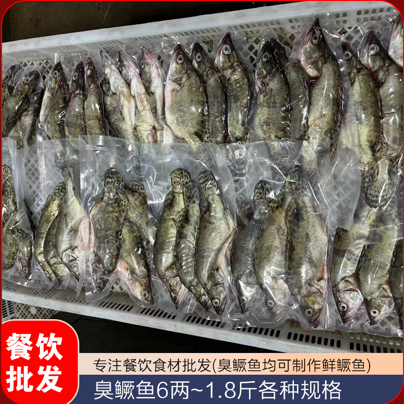 臭鳜鱼腌制半成品臭桂鱼净膛净腮600g正宗湖南特产含包装
