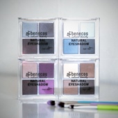 德国benecos大地色紫色眼影盘孕儿童可用彩妆