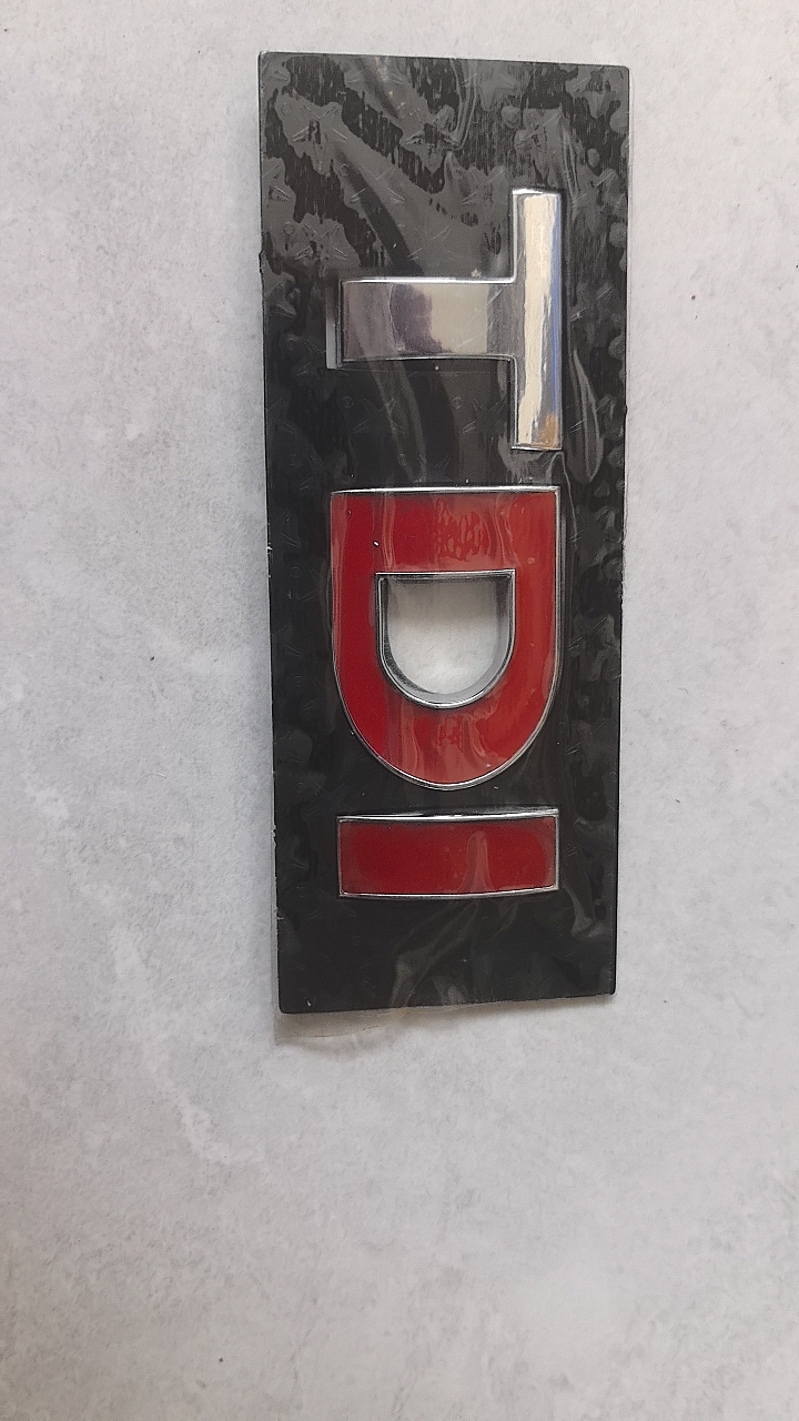 适用于大众TDI车标ABS贴英文字母标后尾标