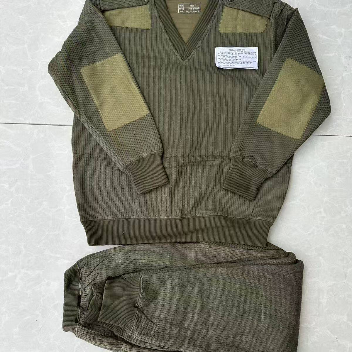 正品库存03绒衣裤套装/冬季加厚男士保暖绒衣绒裤宽松休闲套装