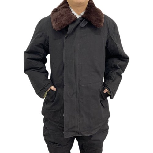地勤皮棉服男冬季防寒保暖加厚羊皮纯棉上皮下棉衣棉裤外罩套装