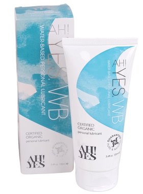 AH! YES WB - Organic Water Based Personal Lubricant - 100ml
