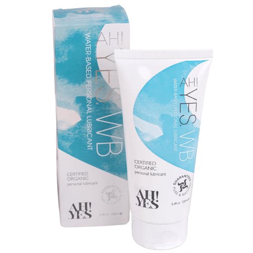 AH! YES WB - Organic Water Based Personal Lubricant - 100ml