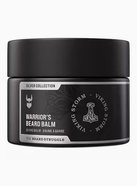 The Beard Struggle Warrior’s Beard Balm - Silver Collecti