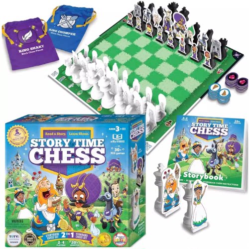 Story Time Chess - Chess Sets for Kids, Kids Chess Set,Chess