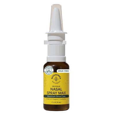 Beekeeper's Naturals Propolis Nasal Rinse Spray Max