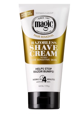 SoftSheen-Carson Magic Razorless Shaving Cream, 6 Oz
