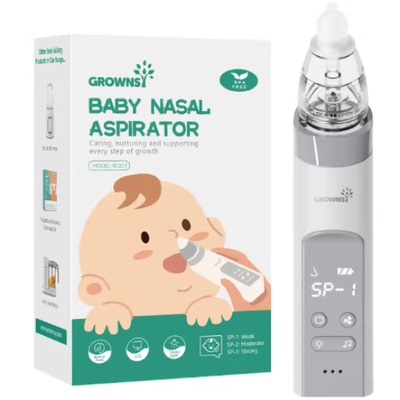GROWNSY Nasal Aspirator for Baby, Baby Nose Sucker Pro with