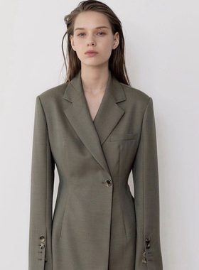 THERSTUDIO ROW风定收腰小西装设计师款冷淡风级风通勤防晒外套