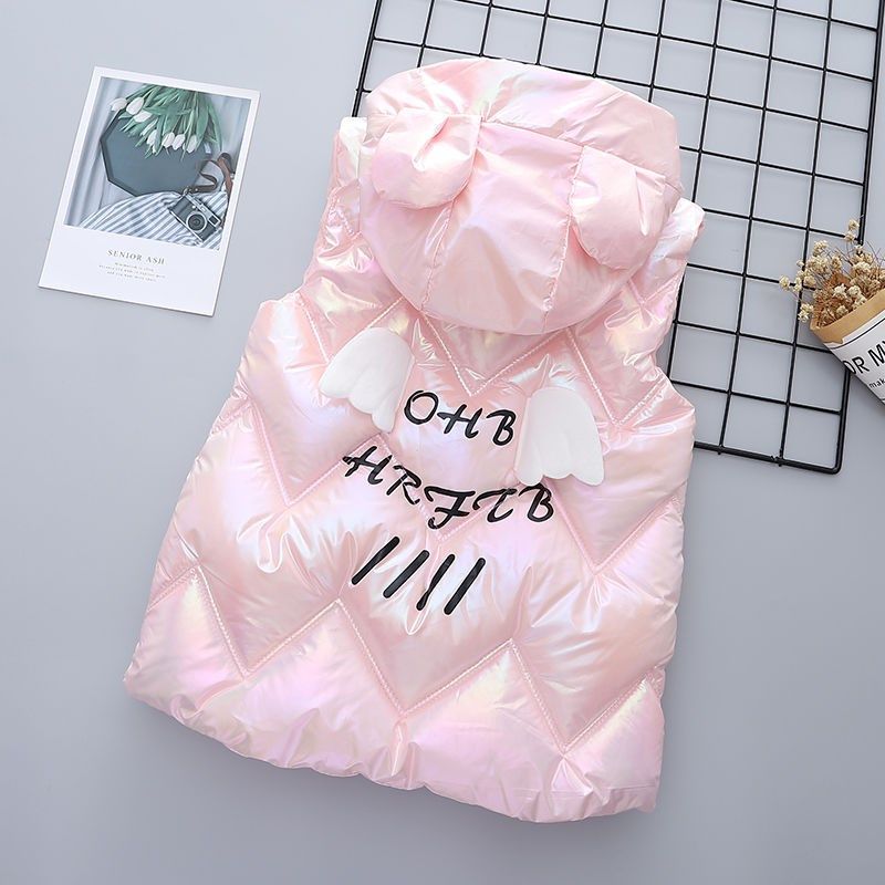 女童马甲儿童炫彩羽绒棉马夹秋冬外穿韩版连帽加厚宝宝卡通背心潮,童装/婴儿装/亲子装,马甲,淘宝优惠券,粉丝福利购,淘宝优惠卷