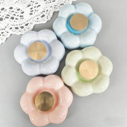 陶瓷旋转小葫芦底座解压高颜值转转小玩具小葫芦装饰摆件