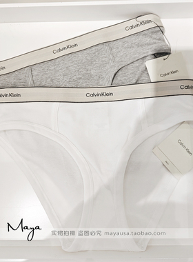 国内专柜代购【复古引力带】CK内衣25新款女士棉质内裤QF8598AD