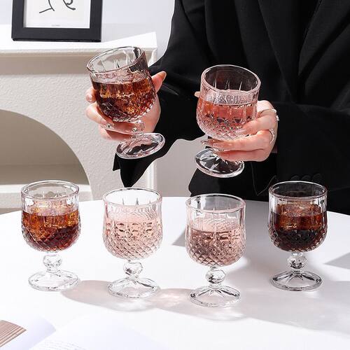 玻璃红酒杯高脚杯葡萄香槟洋酒杯