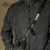 战术机能斜跨背带户外露营装 备便携多功能磁吸插扣挂带天幕挂绳