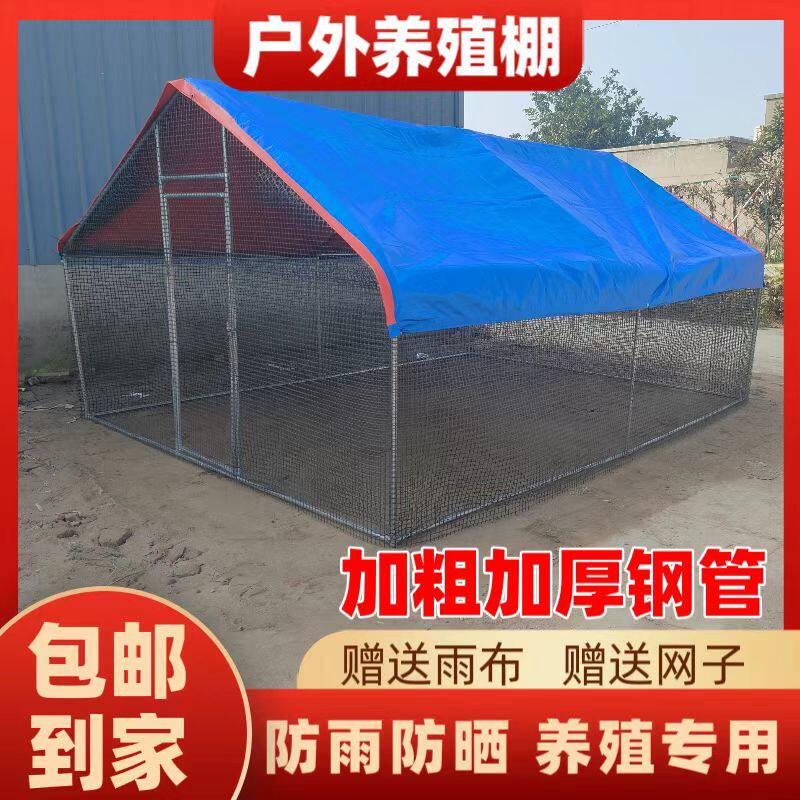 鸡笼室外养殖棚防雨户外大号养殖