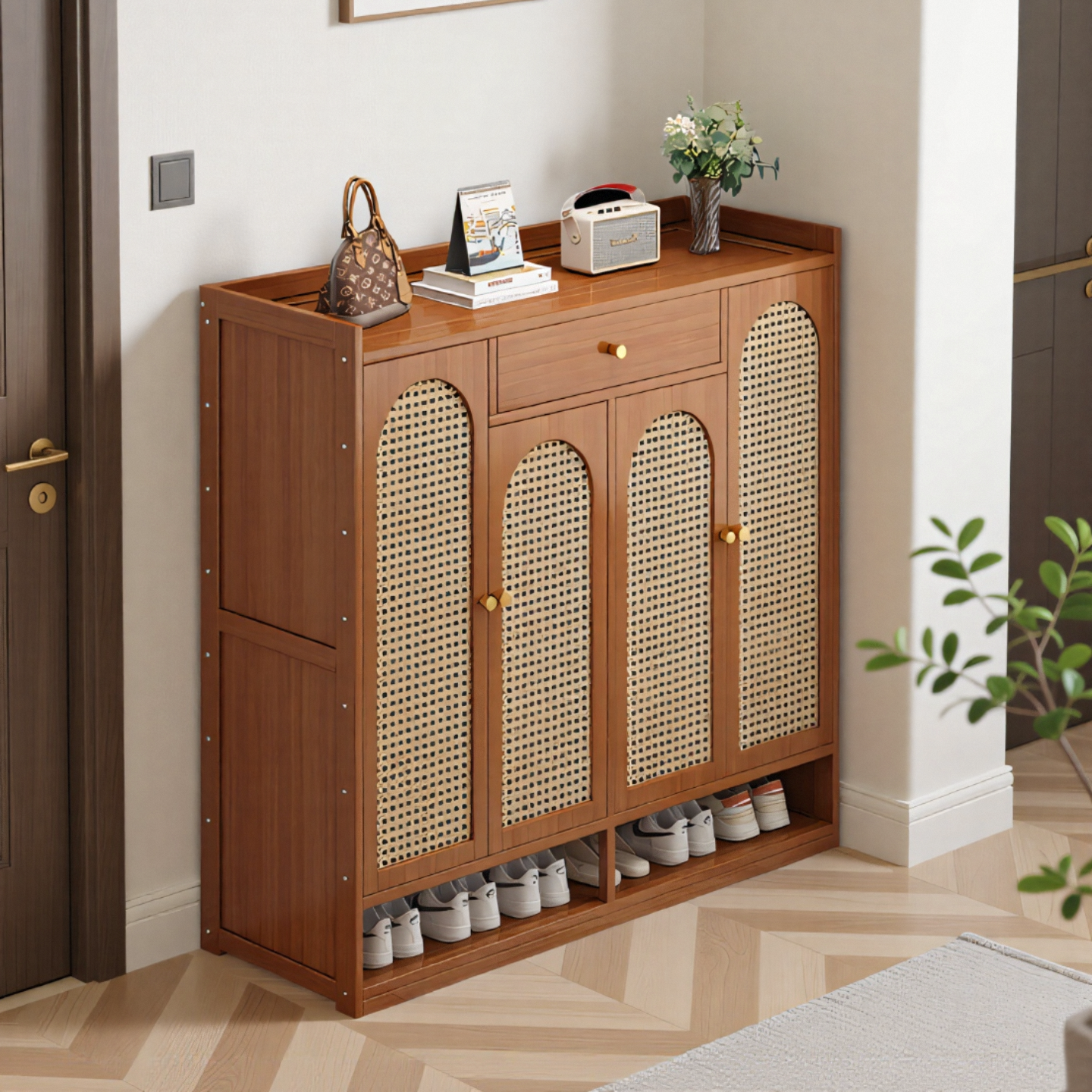 鞋柜家用门口多层大容量收纳神器省空间楼道外鞋架子小窄出租房用,住宅家具,鞋架,淘宝优惠券,粉丝福利购,淘宝优惠卷