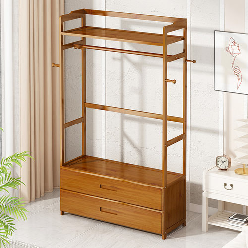 挂衣架落地卧室家用衣帽架实木