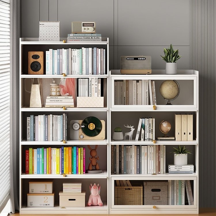 书架落地置物架一体靠墙儿童绘本架客厅学生家用简易书柜子收纳柜,住宅家具,书架,淘宝优惠券,粉丝福利购,淘宝优惠卷