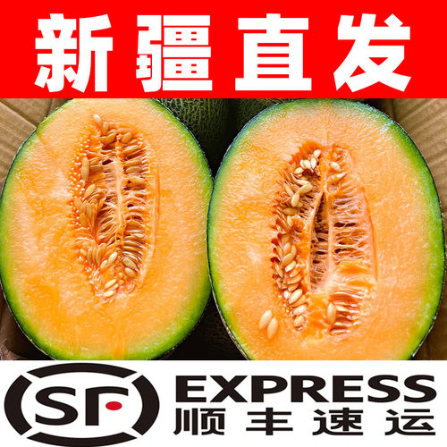 新疆吐鲁番哈密瓜水果礼盒装