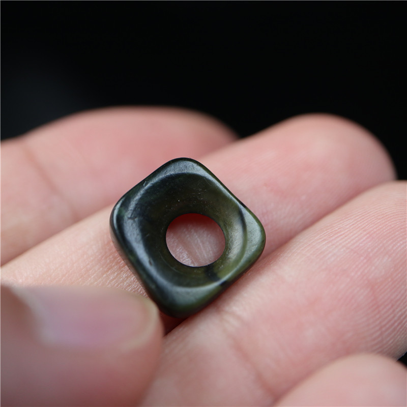 原装爆老大年份西藏老地方玉隔珠高档文玩菩提配珠散珠藏式老隔片