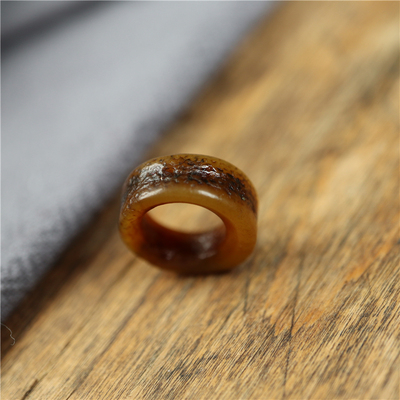 藏式小元素灵骨环配珠菩提跑环