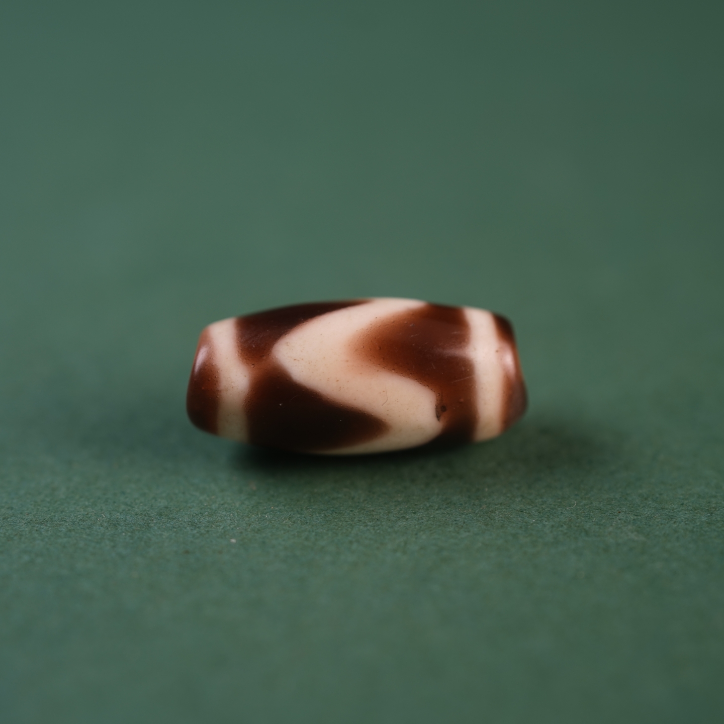 精品西藏民手工混合料器虎牙天珠藏式民族风文玩顶珠配珠锁骨链