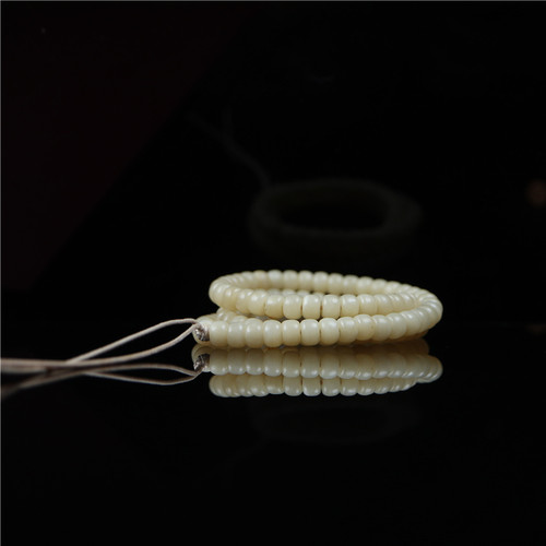 7mm精品小念珠天然陀骨牛骨佛珠