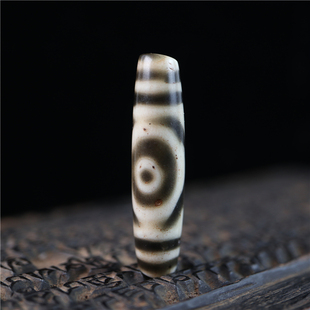 包老西藏传特色手工混合材质老料器宝盖三眼天珠锁骨项坠手串配珠