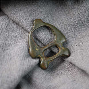 包老西藏传精品老天铁托甲宝瓶吊坠藏式民族风老荷包扣diy配件