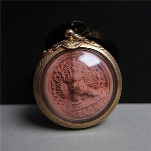 精品西藏星月金刚菩提配手串108配饰吊坠大威德金刚擦擦嘎乌挂坠