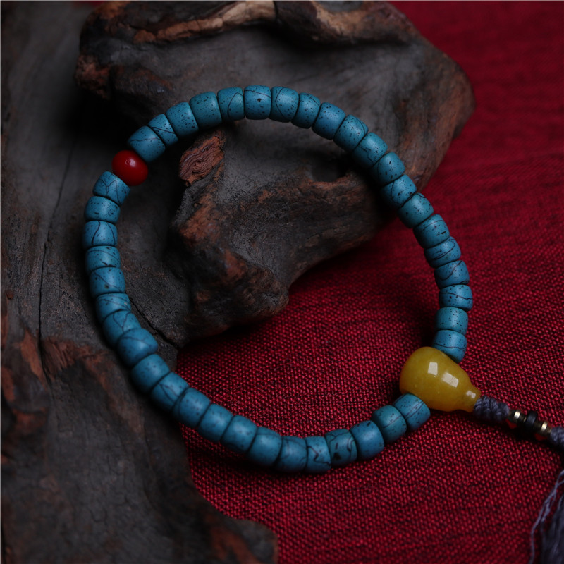 〓包老〓大磨损珍品西藏特色合成松石老料器曲扎手串藏式老磨损珠,饰品/流行首饰/时尚饰品新,小众木作,淘宝优惠券,粉丝福利购,淘宝优惠卷