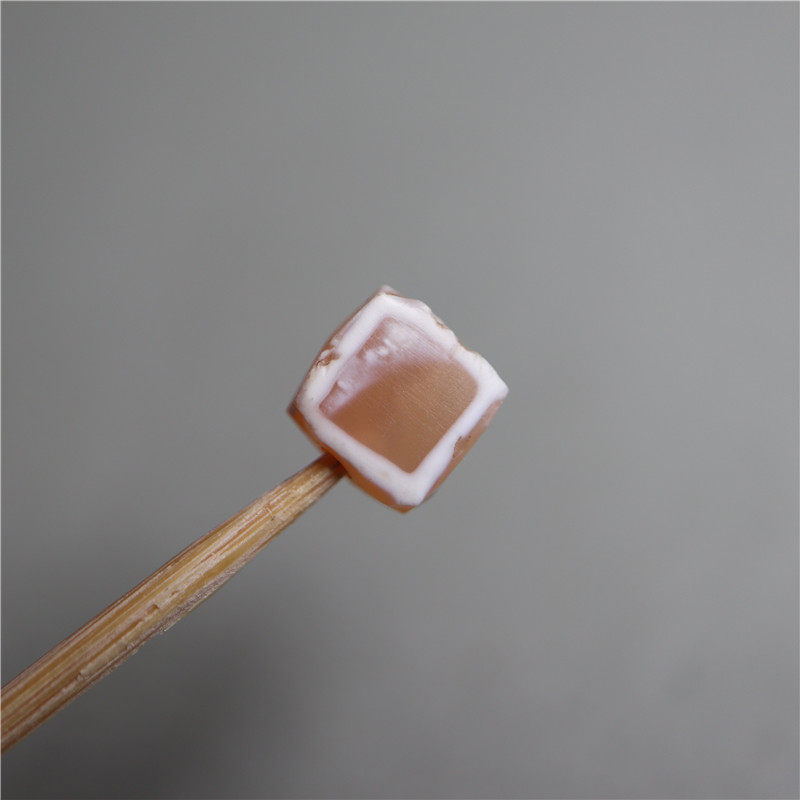 〓包老〓印度河谷工艺传承手工蚀花玛瑙红玉髓镶蚀线珠扁珠戒指面