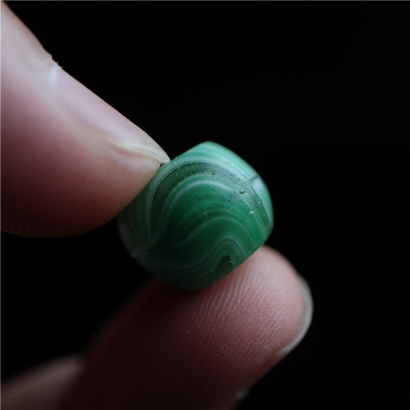 〓老〓包老西藏清代合模手工古法琉璃手串老工艺黄搅胎珠饼搭配珠