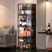2025年新款 酒柜置物架客厅靠墙小型展示柜家用收纳柜高档轻奢柜子