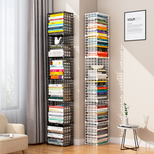 当天发货！加粗款！窄书架置物架