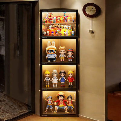 【转角手办展示柜】透明展示更多