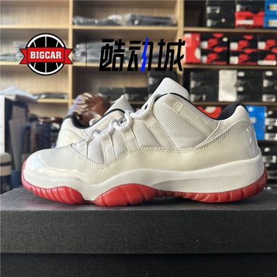 JORDAN白红漆皮AJ11休闲篮球鞋