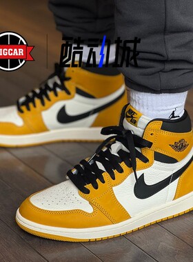 AIR JORDAN 1 HIGH OG GS AJ1高帮休闲篮球鞋 FD1437-701 160