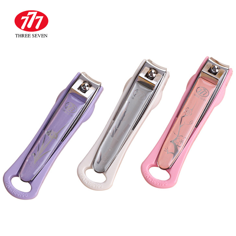 原装进口正品韩国777防飞溅环保指甲钳成人单个装指甲刀指甲剪