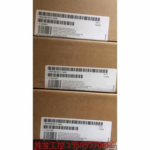 (胜发设备）全新原装  西门子  6AV6  648-0CE11-3AX